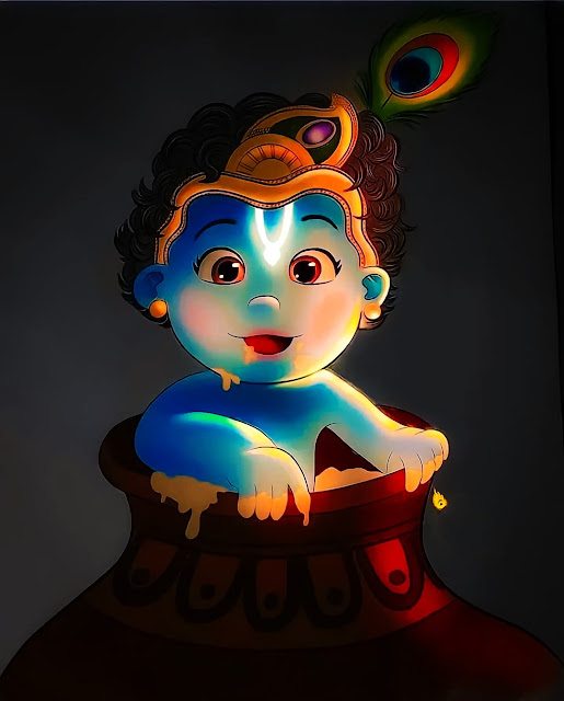 Cute Krishna Images