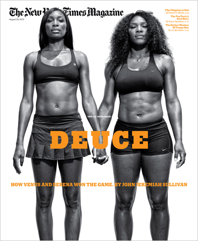 Venus and Serena Williams for New York Times Magazine