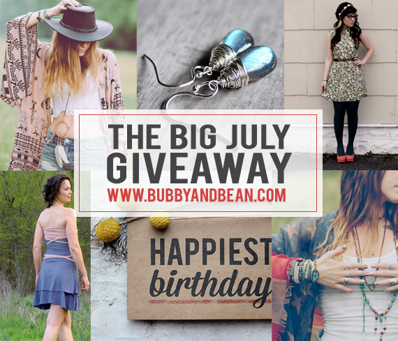 The Bubby and Bean Big July Giveaway // Win a $240 Prize Package!