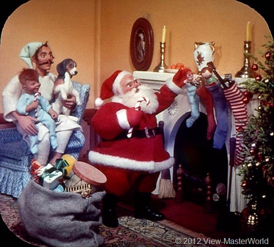 View-Master The Night Before Christmas (B382), Scene 18