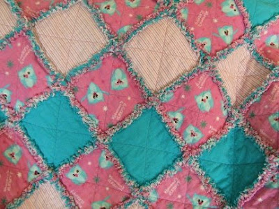 Make a cute baby quilt,