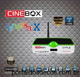 CINEBOX FANTASIA X ATUALIZAÇAO ALTERNATIVA - 07/11/2020