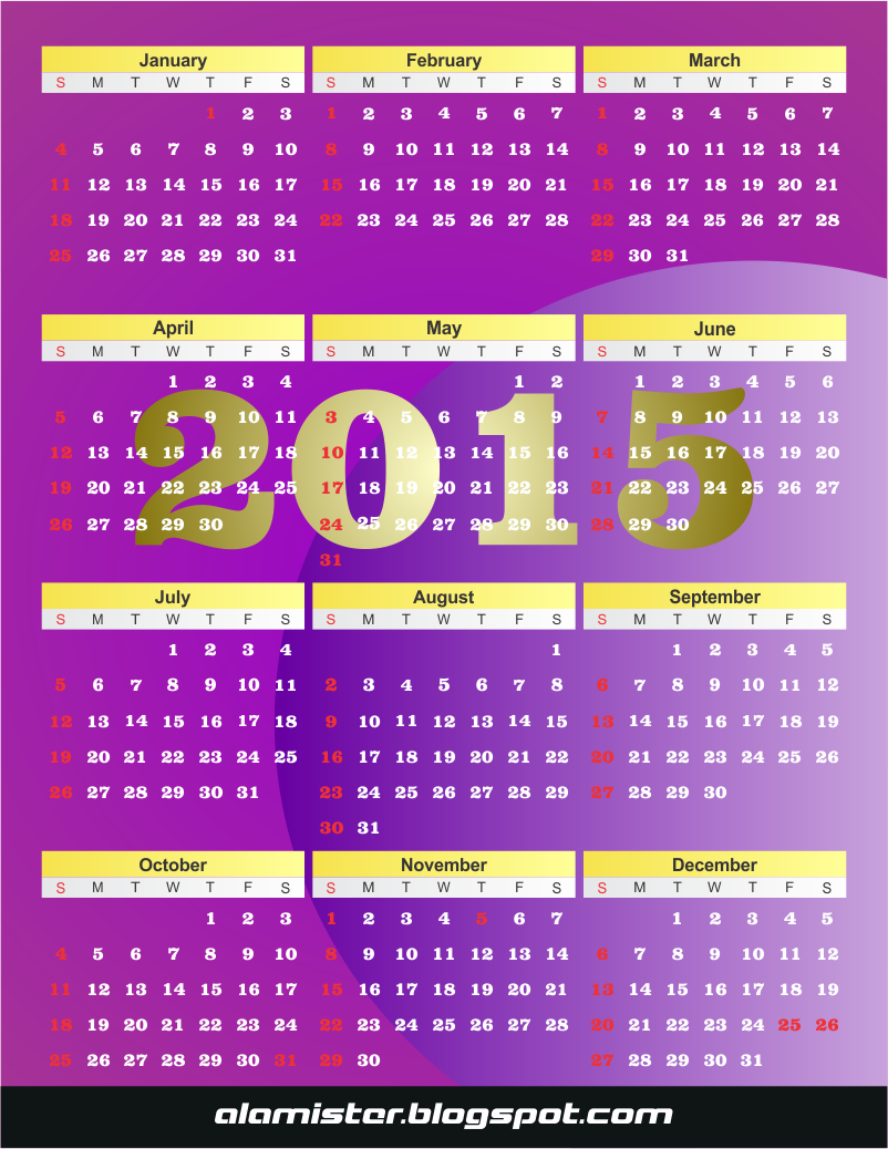 Cara Bikin Kalender Keren Otomatis - AlaMister