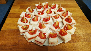 Monsieur Cuisine Plus Cocinar Recetas Thermomix canape de pate con mermelada de tomate