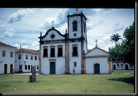 Paraty - kirken ved havnen