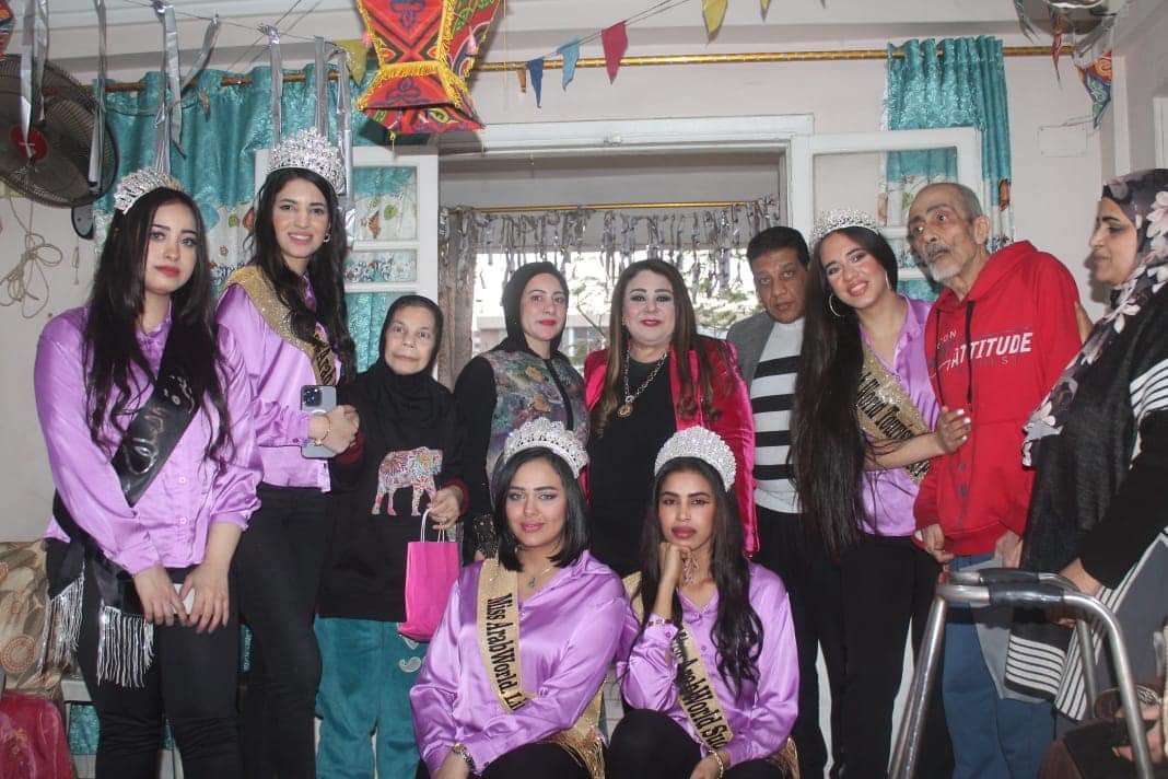 ملكات جمال العرب يطلقن حملة فاكرينك ياغاليه لامهات مصر_جريدة الراصد24