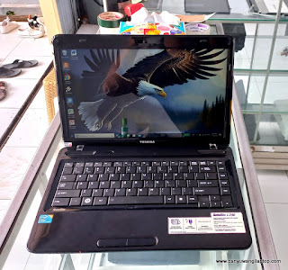 Jual Laptop Toshiba Satellite L740 Core i3 - M 380 Bekas - Banyuwangi