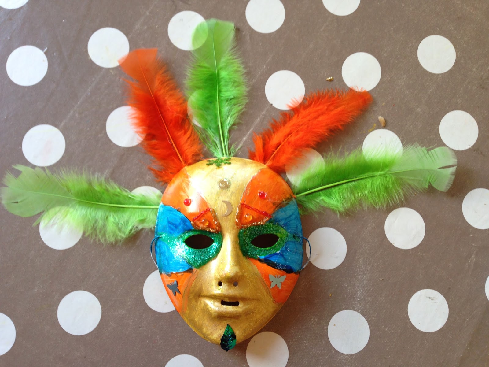 Bricolage pour enfants: Masques vénitiens pour le carnaval…