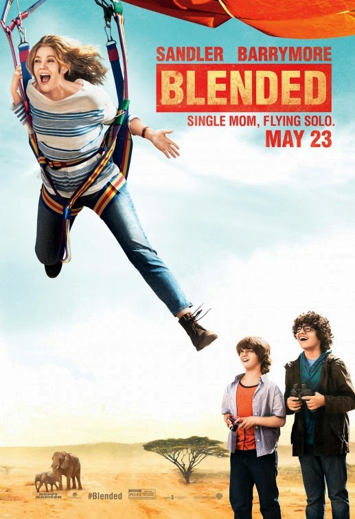 3 New Posters of Blended – Adam Sandler is fond of ostrich ...
