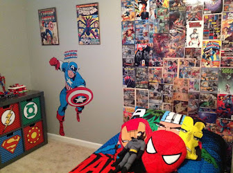 Habitación para niños marvel