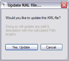 Update KML Dialog