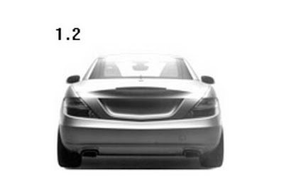 Mercedes SLK 2012 First  patent sketches