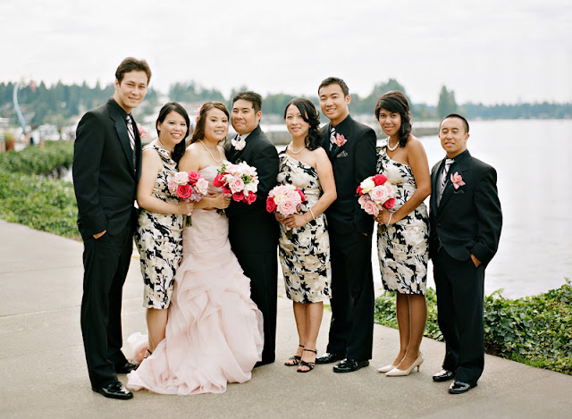 bridal party hair and makeup, Seattle spray tan, Seattle wedding hair and makeup