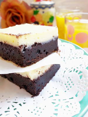 resepi cheese brownies mudah dan sedap 