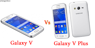 Perbedaan antara Samsung Galaxy V dengan Samsung Galaxy V Plus