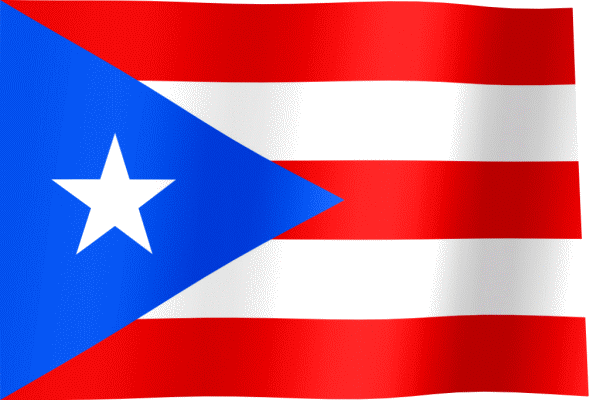 Puerto Rico Flag Gif All Waving Flags