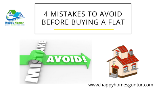 4 Mistakes to Avoid Before Buying a Flat 