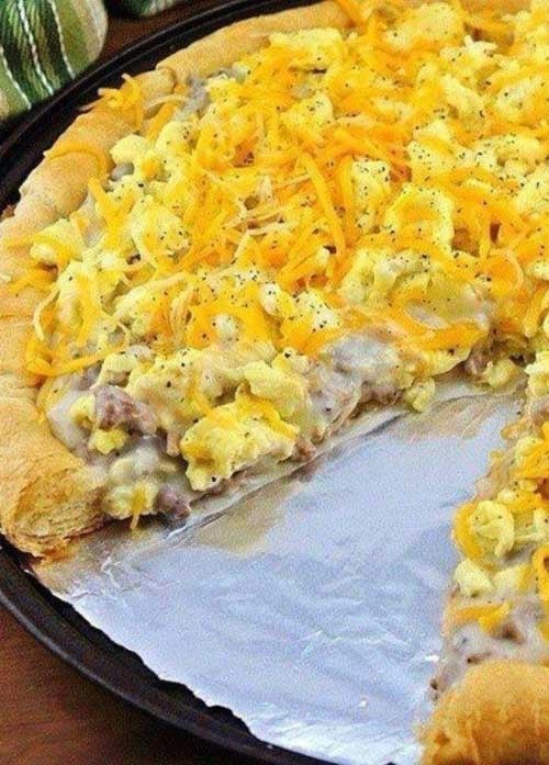  Sausage Gravy  pizza