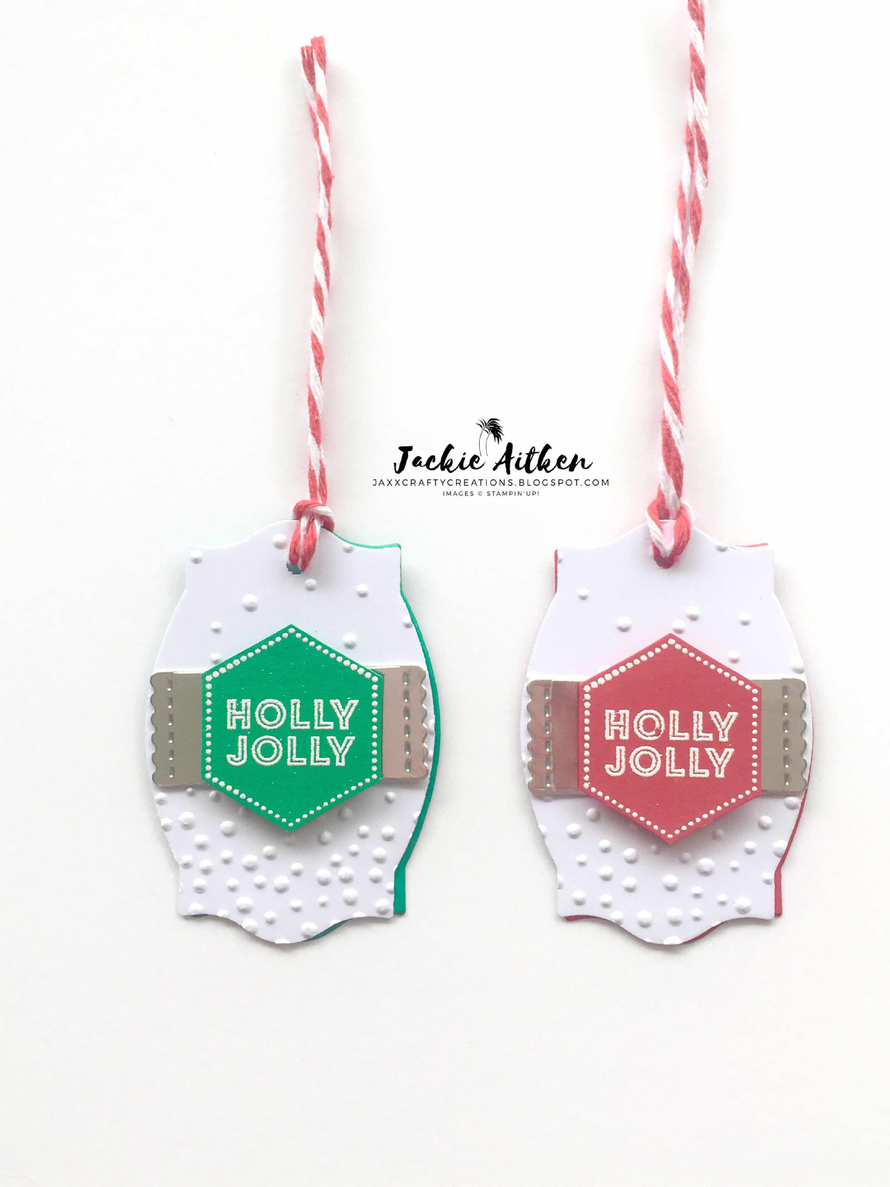 Tags & Tidings, Christmas Gift Tags, Signs of Santa, 