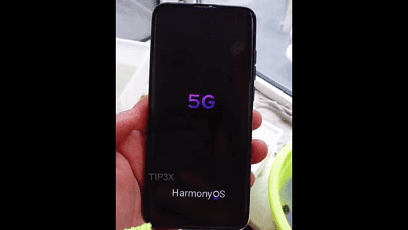 Alleged Xiaomi device running Harmony OS appeared on a video