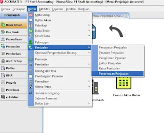 Cara Mencatat Penerimaan Penjualan Melalui Giro Mundur atau Cek di Accurate part 1