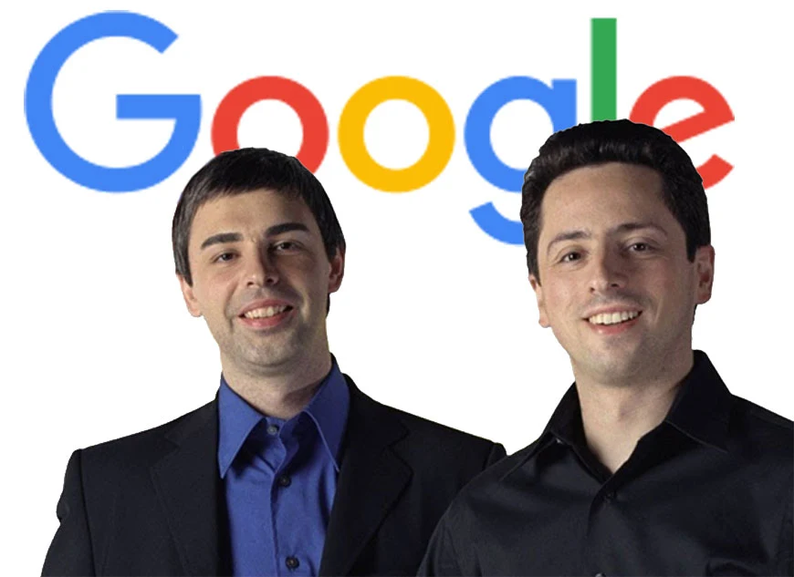 Larry Page and Sergey Brin