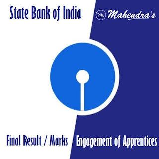 SBI Apprentice Final Result / Marks 2019 : Download