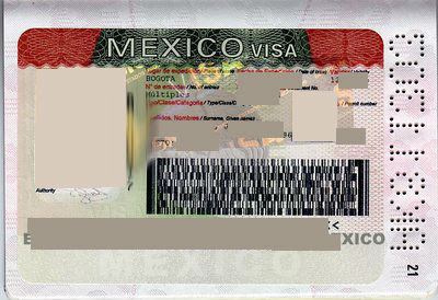 mexico visit visa from bahrain