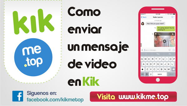 Enviar video en Kik