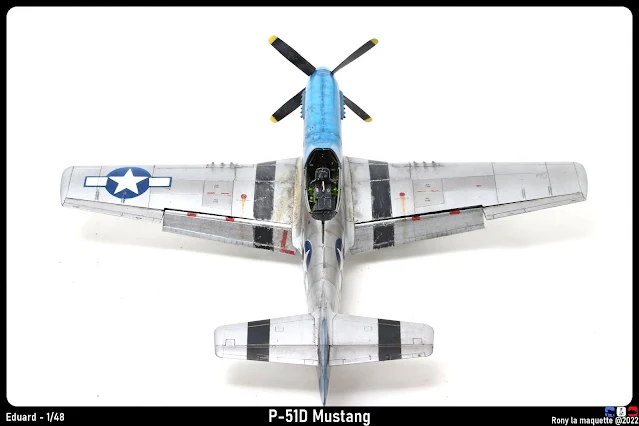 Weathering du P-51 Mustang.