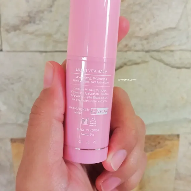 multi balm stick untuk wajah glowing dan lembap