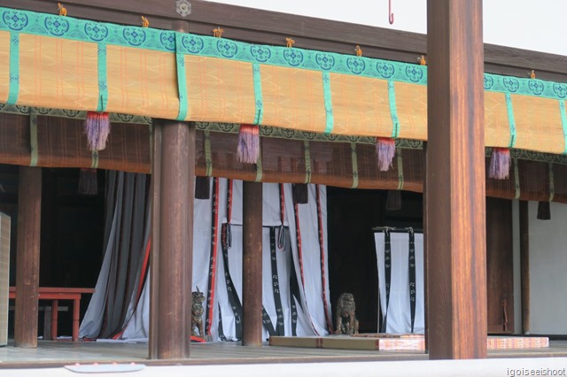 The Seiyoden was used as the Emperor’s residence.