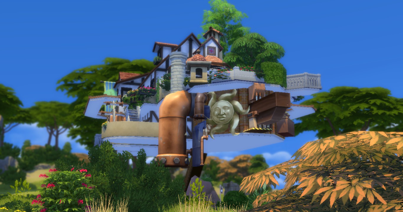 Howls Moving Castle บ้าน the sims 4