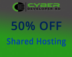 50% Discount on Shared Hosting