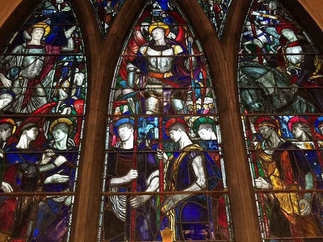 Stained Glass window, St. Bartholomew's - "The Governor General's church" -  Ottawa