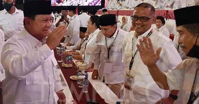 Calon Presiden Nomor Urut 2 Prabowo, Tekankan Pentingnya Melanjutkan Program Jokowi dalam Rakornas Gerindra