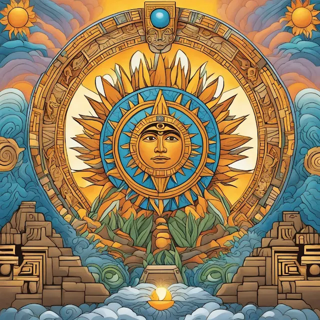 The Creation of the Fifth Sun in Aztec Mythology