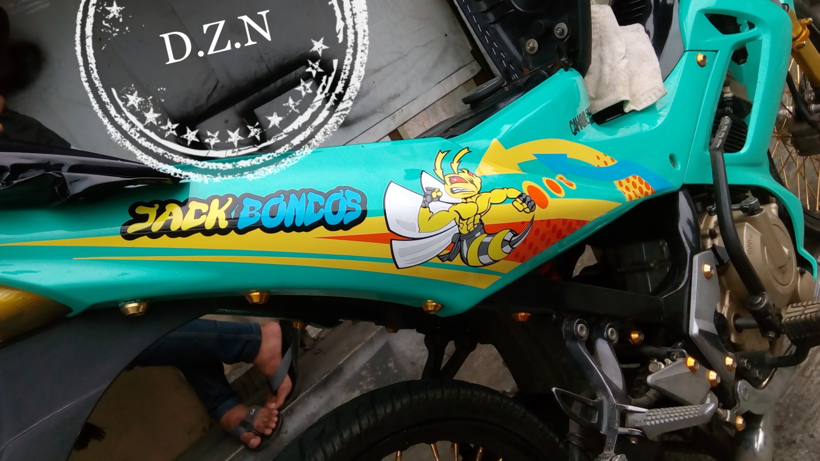 Cutting Sticker Sticker Bogor Design Nmax Satria Truck