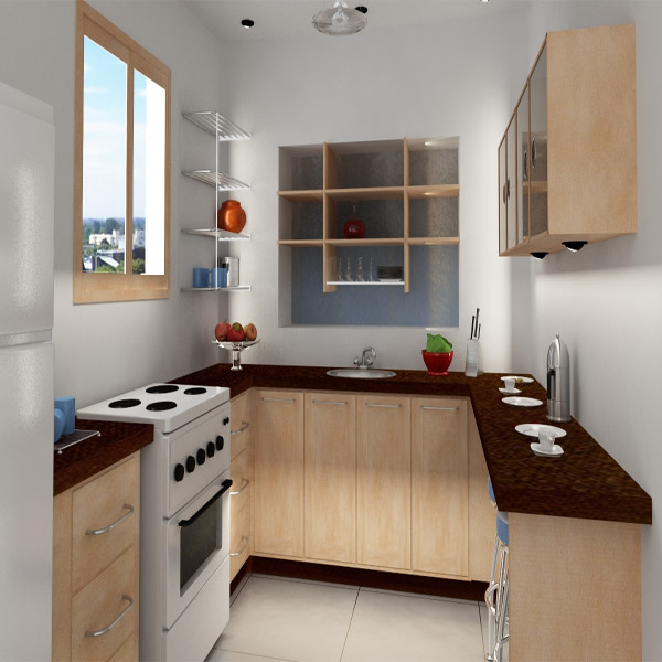 24 Desain Dapur  Mungil Minimalis 