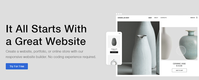 Create a website, portfolio, or online store with our responsive website builder. No coding experience required.