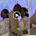 Ongoing White Wedding: Gospel Artiste, Mercy Chinwo Gets Her First Bridal Kiss From Pastor  Blessed (Video)