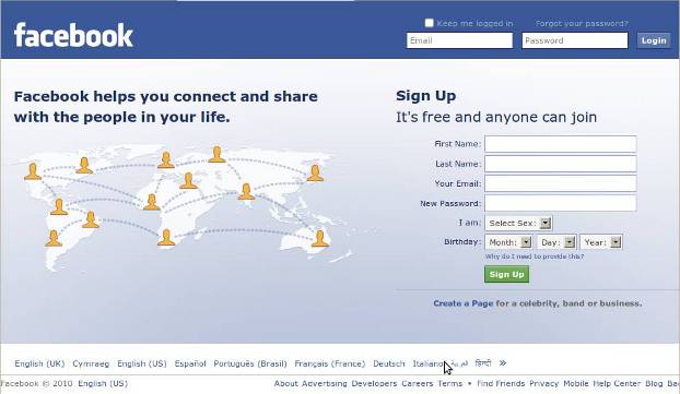 welcome facebook. I have only a token presence on Facebook. It wasn't intentional, 