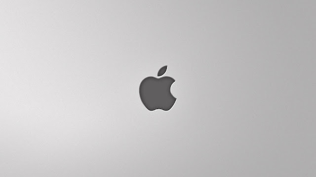 Minimal Grey Apple