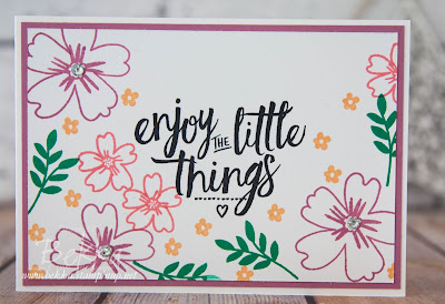 Enjoy The Little Things Love And Affection Cards for Any Occasion.  Buy Stampin'  Up! UK products here