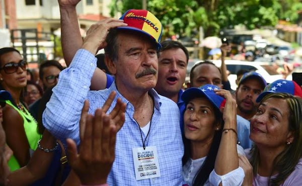 Fox compara consulta opositora en Venezuela con salida del PRI en el 2000