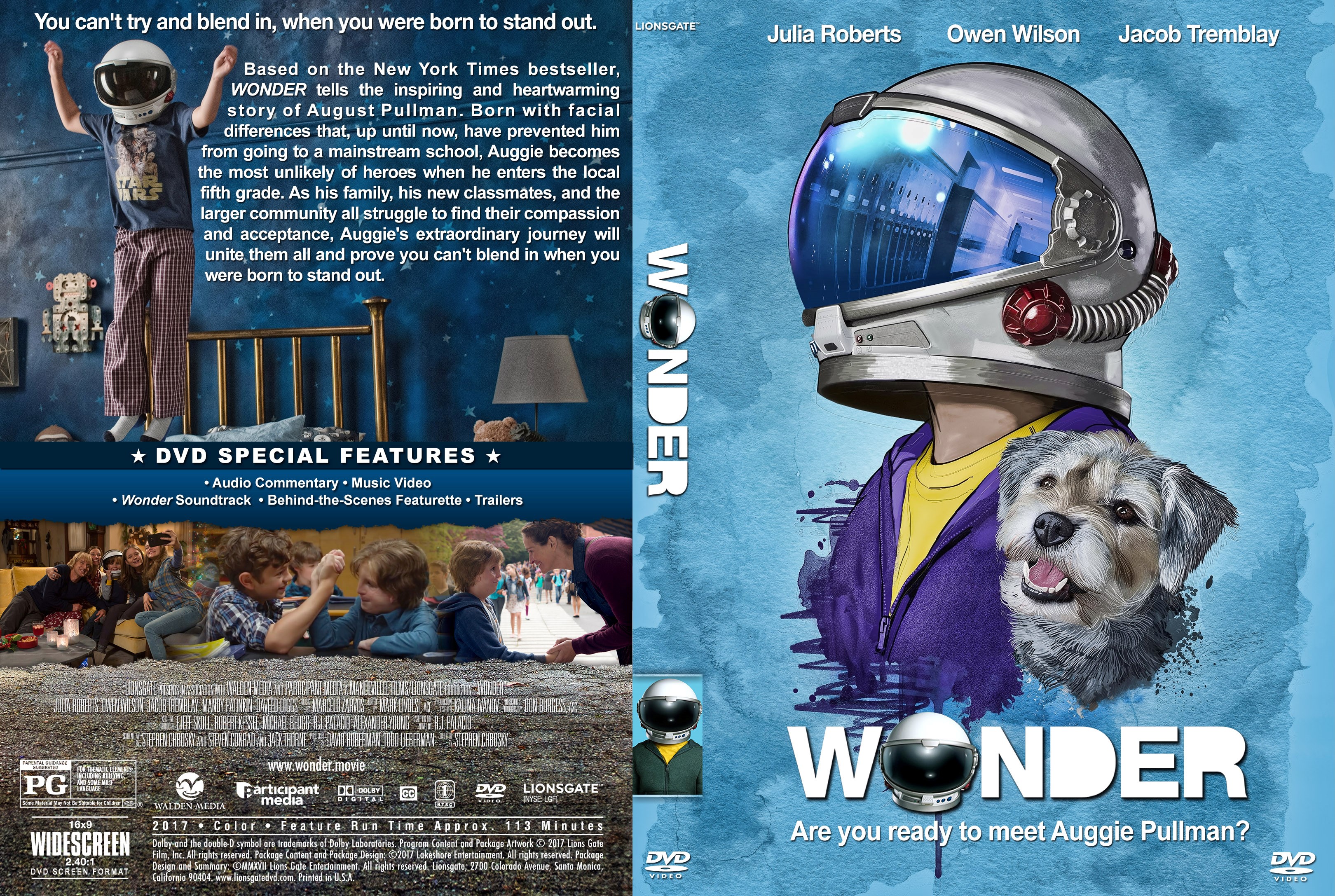 Wonder DVD Cover - Cover Addict - Free DVD, Bluray Covers 