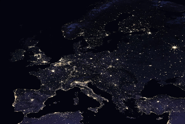 Europe at Night