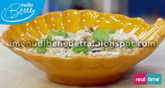 Insalata d'Orzo Sogliola Pinoli e Uvetta di Benedetta Parodi