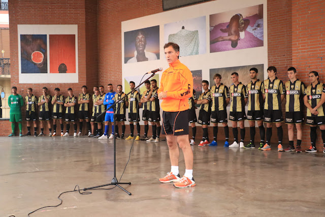 Presentación de la plantilla de Barakaldo