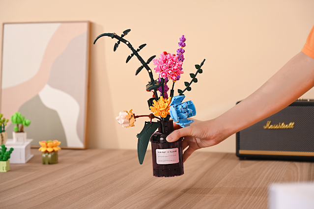 Nifeliz flowers compatible with lego flowers